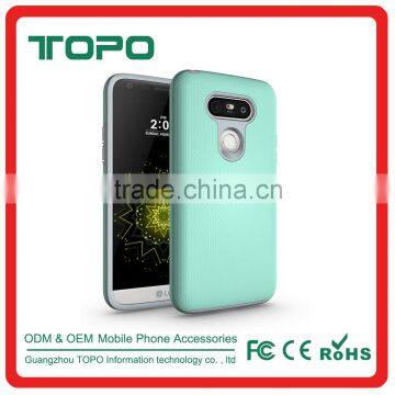 Korea Design Hybrid Plastic Silicone Material Wholesale Mobile Accessories Hard PC Cushioning Shockproof Shell Case for LG G4 G5 photo-5