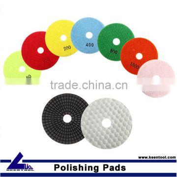 Premium diamond floor polishing pad