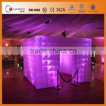 inflatable wedding photo booth enclosure /inflatable led photo booth for weddings