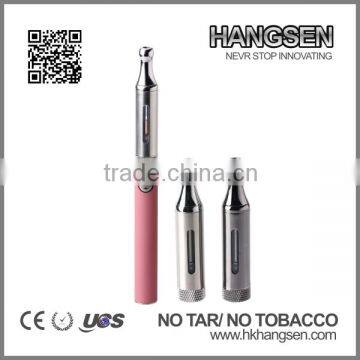 2014 Hangsen top selling ego C6R atomizer e-cigarette with echo C3R micro USB battery