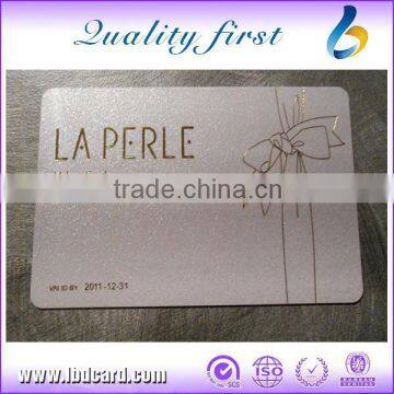 LBD Silver Background TK4100 Plastic PVC Cards /ID Cards