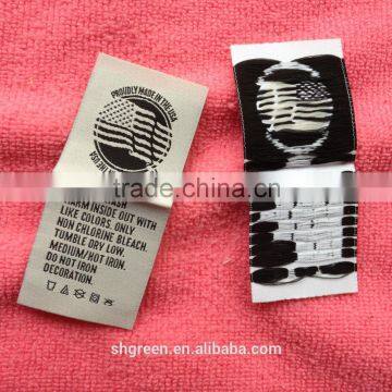 High Density Weaving Clothing Patch,taffeta Woven Label for Jersey