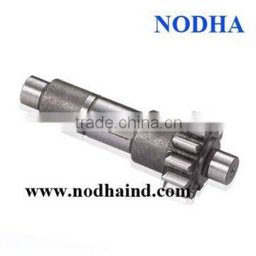 Pinion gear shafts, mechanical shafts