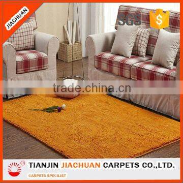 custom size long pile microfiber chenille carpet