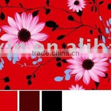 2012 fashion 100% polyester 4pcs home textile fabric