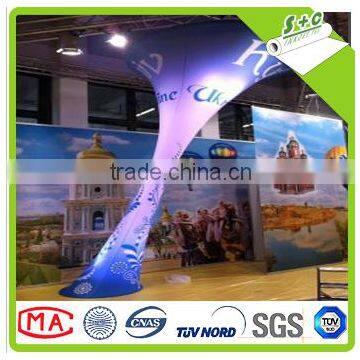 sublimation transfer printing on polyester 4 way stretch backlit fabric for led light box display