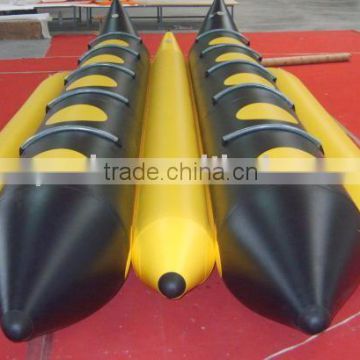 banana rubber inflatable sports pvc boat