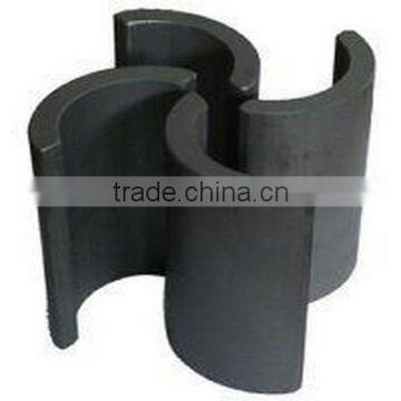 Arc ferrite magnet for Blower motor