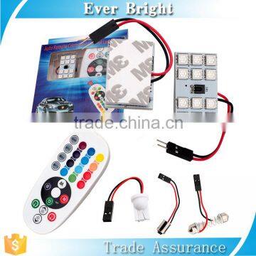 Remote Control Rgb Led Light 5050 12SMD 12v Led Dome Light