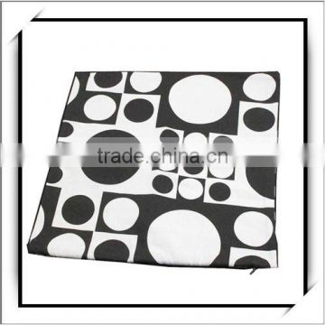 Wholesale High Quality Fabric Pillowcase Black White