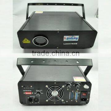 2.5W RGB Animation ILDA Disco Laser DMX Stage Lighting LOGO Projector photo-6