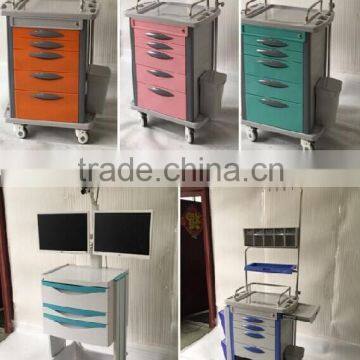KL-ET600C ISO CE Certificate Medical Cart Hospital Crash Cart Medical Trolley