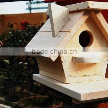 Small Wooden Wood Carved Cheap Bird Houses photo-6