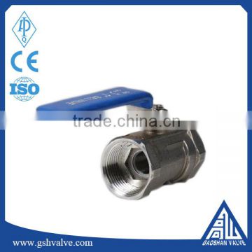 stainless steel 1pc ball valve with high quality