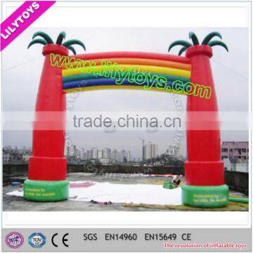 Lovely inflatable arch for wedding/promotion with CE certificate