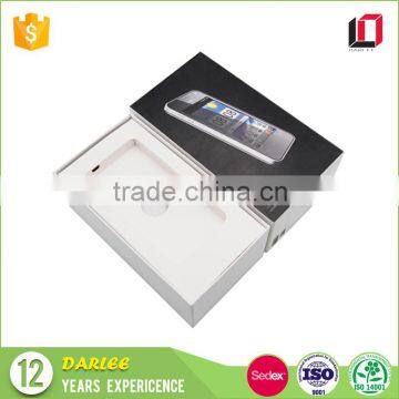 Wholesale free samples high end custom cardboard paper cell phone box with own logo