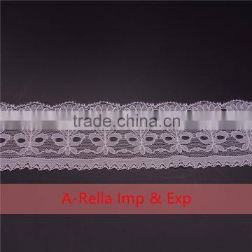 fabric lace white china supplier