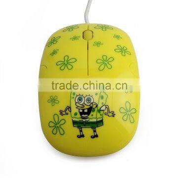 Cute Kawaii Despicable Me Computer Laptop Wired Mouse Ultra-thin 2.4Ghz mouse