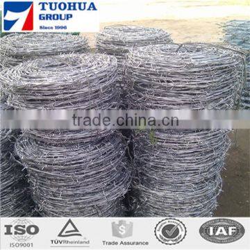 low price galvanized barbed wire in rolls