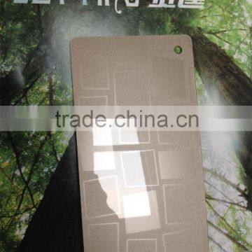 3D Design Embossed Acrylic Sheet Faced Mdf for tv Cabinet ,showcase photo-2