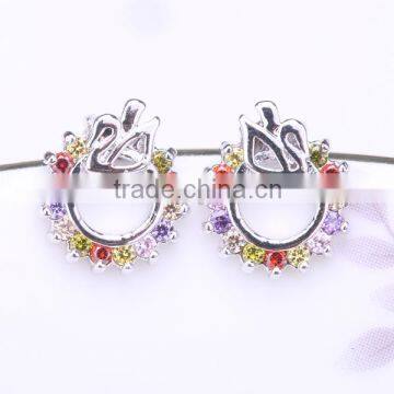 Fashion Jewelry 925 Silver Earring, BEAR Shape Cute Earring Stud