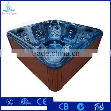 European Style High Quality 2 Lounge Professional Acrylic Balboa Massage Hot Tub Spa