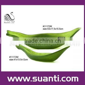 Polyresin Leaves Fruit plate series decorations