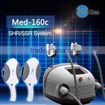 Remove Diseased Telangiectasis Skin Rejuvenation System Ipl 690-1200nm Home Device Smooth Cool Ipl Machine Med-160c Multifunction