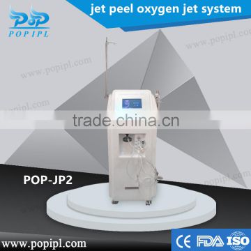 Oxygen Facial Equipment Facial Skin Care Jet Peel Portable Jet Peel Water Oxygen Skin Diamond Oxygen Jet Diamond Dermabrasion Facial Machine Dermabrasion Rejuvenation Jet Peel Machine POPIPL Jex Peel Oxygen Dispel Black Rim