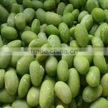 Hot sale IQF frozen green soybean kernels