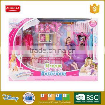 Zhorya SALE beauty mini bathroom play set