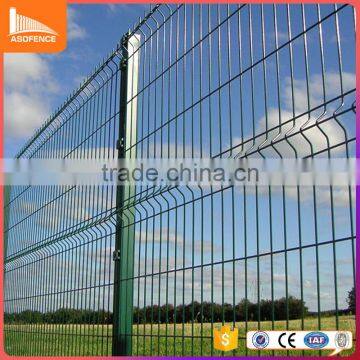 high security coated 3D welded wire mesh fencing / 3D welded fence panels separation fence for sale