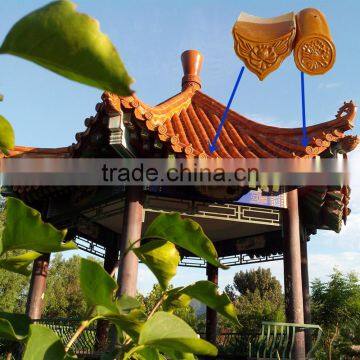 Old Chinese Style Glazed Gazebo Roof Tiles