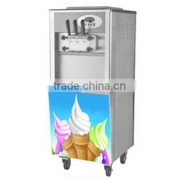 CT-818A 2+1 Mixed flavours portable stainless steel soft ice cream machine