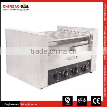 9 Rollers Professional Hot Dog Roller Cooker and Sausage Bun Warmer photo-2