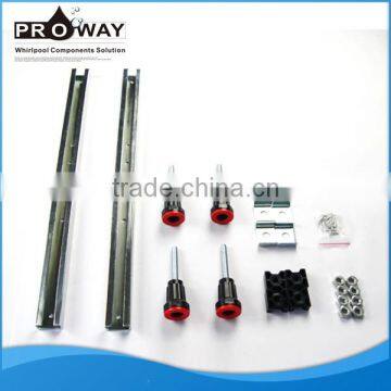 PROWAY New Product Metal Frame Bathtub Support Leg Frame Metal Feet