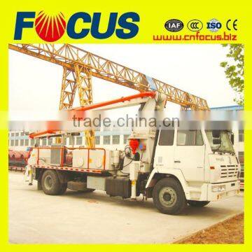 Hot Sale Trucks Concrete Pump Truck for sale in algeria 24m