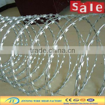 ss 304 concertina hot sale galvanized razor wire suppliers