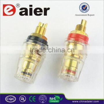 Gold plated binding posts/copper/spring binding posts