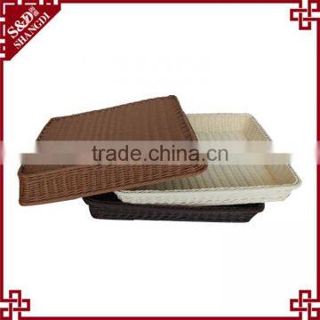 Supermarket Plastic Rattan Woven Banneton Proofing Basket Under Shelf photo-5