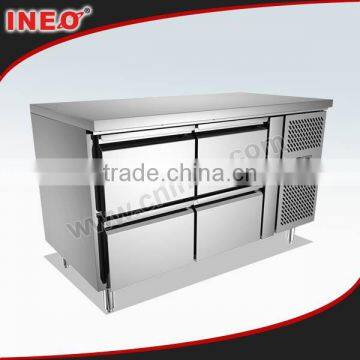 4 Drawer Stainless Steel Commercial Kitchen Chest Freezer/Deep Chest Freezer/Countertop Chest Freezer