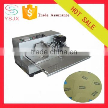 useful ink roll expiry date printing machine for bag