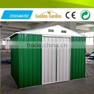 Weatherproof Safely Design Folding Metal Storage Shed photo-2