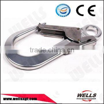Nickel Plated, Galvanized Forged Iron Metal Big Safety Snap Hook for Building photo-5