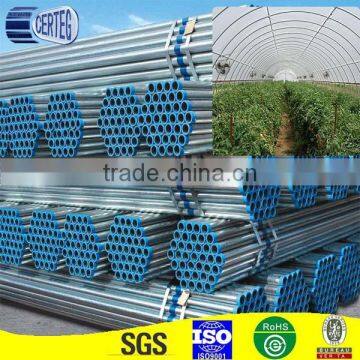 Q235 Pre-Galvanized Steel Pipe for Greenhouse Building