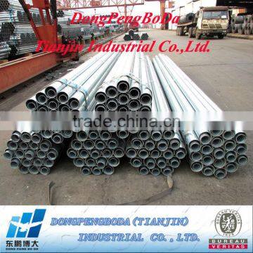 48mm Zinc Coated Vegetable Greenhouse Steel Pre Galvanized Tubing photo-2