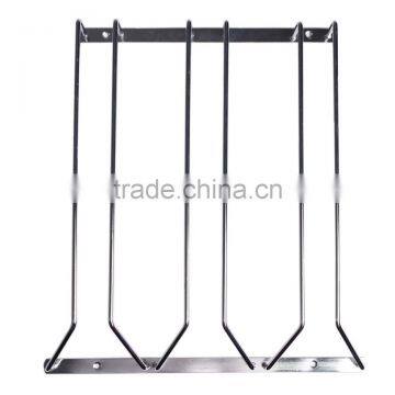 High Quality Chrome Under Stemware Wall Wine Glass Rack photo-3