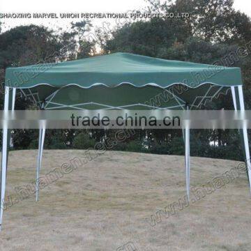 Green Polyester Foldable Garden Canopy 3x3m