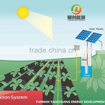 10KW off grid solar power system for agriculture irrigation water pump