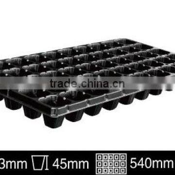 Good quality plastic black seed tray seeding tray